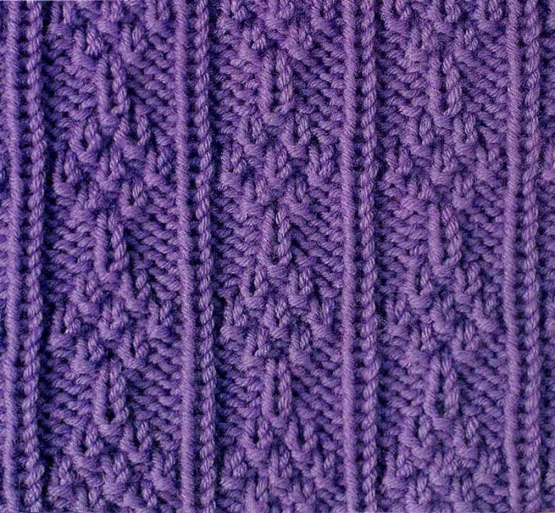 Knitting of dense patterns - features of execution for beginners with photo examples and diagrams, dense patterns with knitting needles