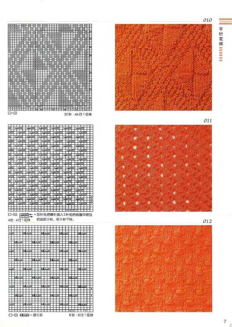 Knitting of dense patterns - features of execution for beginners with photo examples and diagrams, dense patterns with knitting needles