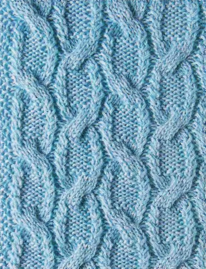 Knitting of dense patterns - features of execution for beginners with photo examples and diagrams, dense patterns with knitting needles