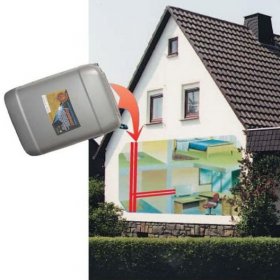 Vloeistof voor het verwarmingssysteem van een woonhuis