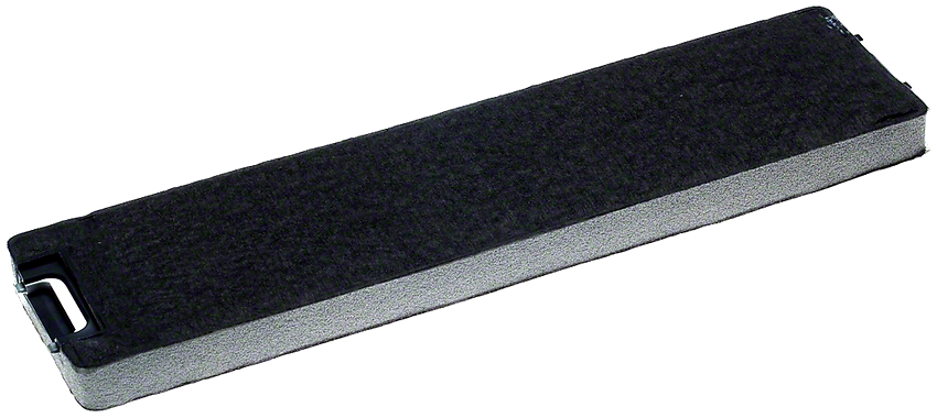 Комбинираният филтър, в допълнение към касетата с гранули от въглерод, има плътен текстилен слой